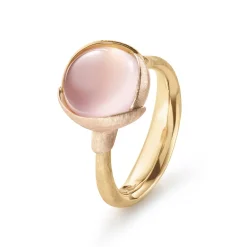 OLE LYNGGAARD COPENHAGEN Ringer>Ring, Lotus Str. 2 Rosenkvarts