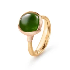 OLE LYNGGAARD COPENHAGEN Ringer>Ring, Lotus Str. 2 Serpentin gult gull