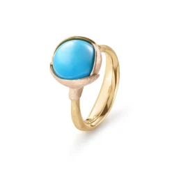 OLE LYNGGAARD COPENHAGEN Ringer>Ring, Lotus Str. 2 Turkis