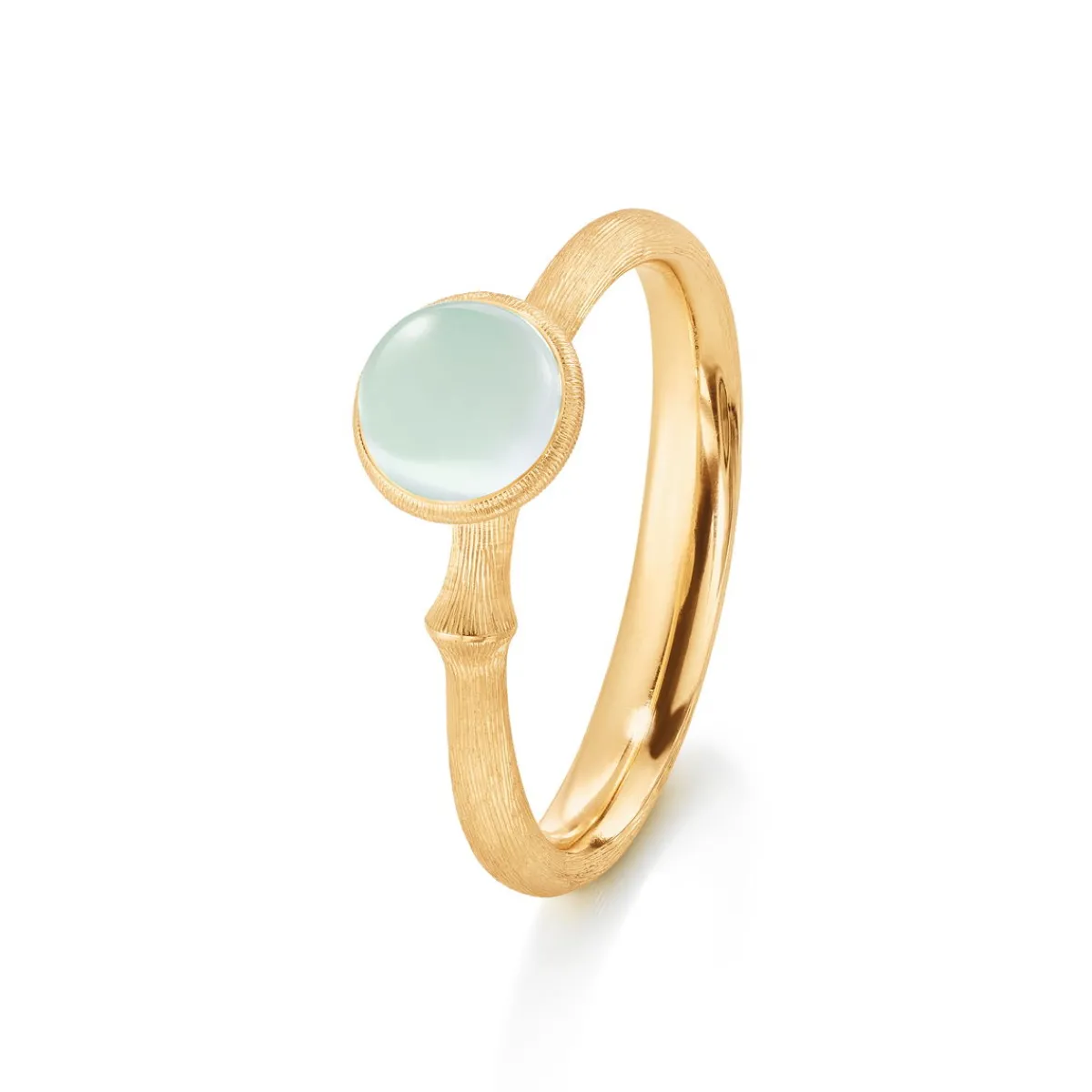 OLE LYNGGAARD COPENHAGEN Ringer>Ring, Lotus Tiny Str. 0 Akvamarin