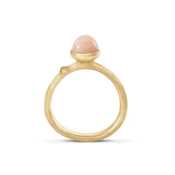 OLE LYNGGAARD COPENHAGEN Ringer>Ring, Lotus Tiny Str. 0 Blush Månesten