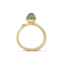 OLE LYNGGAARD COPENHAGEN Ringer>Ring, Lotus Tiny Str. 0 Serpentin gult gull
