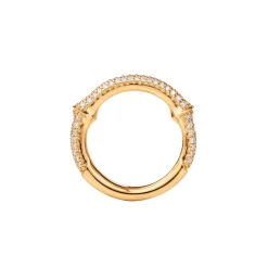 OLE LYNGGAARD COPENHAGEN Ringer>Ring, Nature halvpavért 0,50 ct