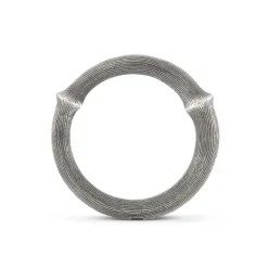 OLE LYNGGAARD COPENHAGEN Ringer>Ring, Nature Nr. 4 Oksidert sølv