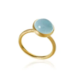 Dulong Ringer>Ring, Pacific Akvamarin