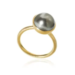 Dulong Ringer>Ring, Pacific Tahitiperle