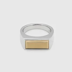 Tom Wood Herre>Ring, Peaky Gold Top