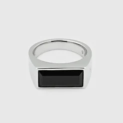 Tom Wood Herre>Ring, Peaky Onyx