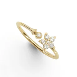 OLE LYNGGAARD COPENHAGEN Ringer>Ring, Shooting Stars - 1 stjerne