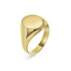 David-Andersen Herre|Ringer>Ring, Signet Herre gult gull