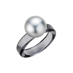 Gellner Ringer>Ring, Tahitiperle Antrasitt