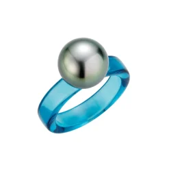 Gellner Ringer>Ring, Tahitiperle Ocean Blue