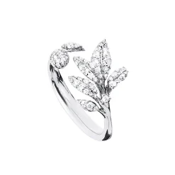 OLE LYNGGAARD COPENHAGEN Ringer>Ring, Winter Frost 0,31 ct liten hvitt gull