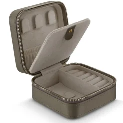 OLE LYNGGAARD COPENHAGEN Smykkeskrin>Smykkeskrin, Beige silke