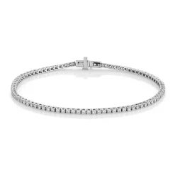 David-Andersen Armbånd>Tennisarmbånd, Diamanter 1,00 ct