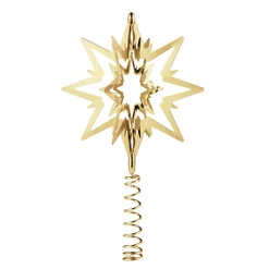 Georg Jensen Home Julepynt>Toppstjerne, Forgylt liten
