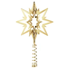 Georg Jensen Home Julepynt>Toppstjerne, Forgylt medium