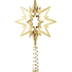 Georg Jensen Home Julepynt>Toppstjerne, Forgylt stor
