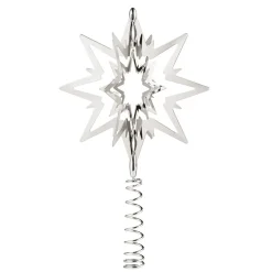Georg Jensen Home Julepynt>Toppstjerne, Palladiumbelagt liten